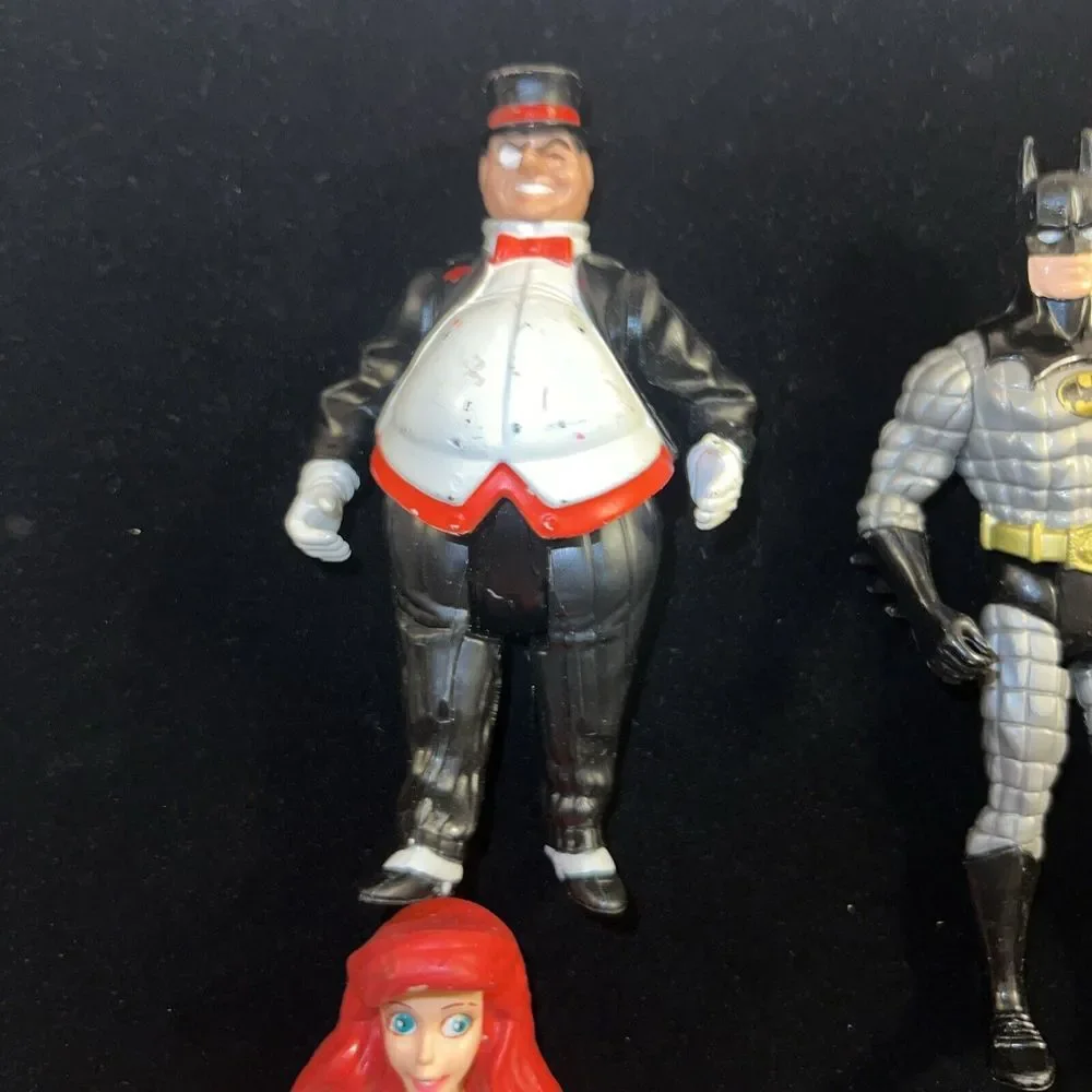 Assortment Of Action‎ Figures Some Are Bendable